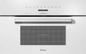 Miele H7270BM WHITE   30" Compact Speed Oven In A Perfectly Combinable Design With Automatic Programs And Combi Modes. Wall Ovens convection wall oven with steam assist