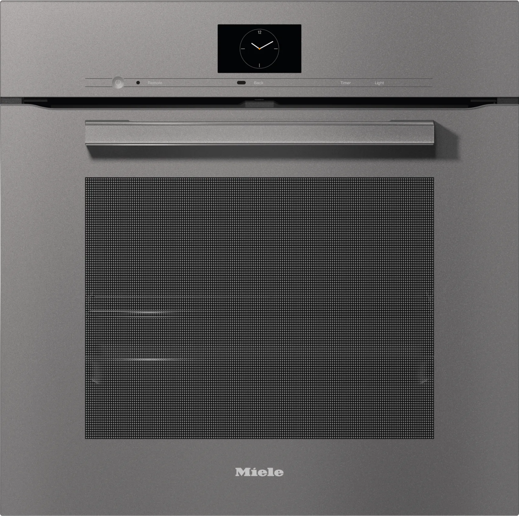 Miele H7660BPAMGRAPHITEGREY H 7660 Bp Am - 24" Oven In A Perfectly Combinable Design With Roast Probe And Brilliantlight. Single Wall Ovens single oven with self-cleaning feature