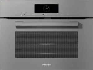 Miele H7840BMAMGRAPHITEGREY H 7840 Bm Am - 24" Compact Speed Oven In A Perfectly Combinable Design With Automatic Programs And Roast Probe. Wall Ovens oven with smart temperature control