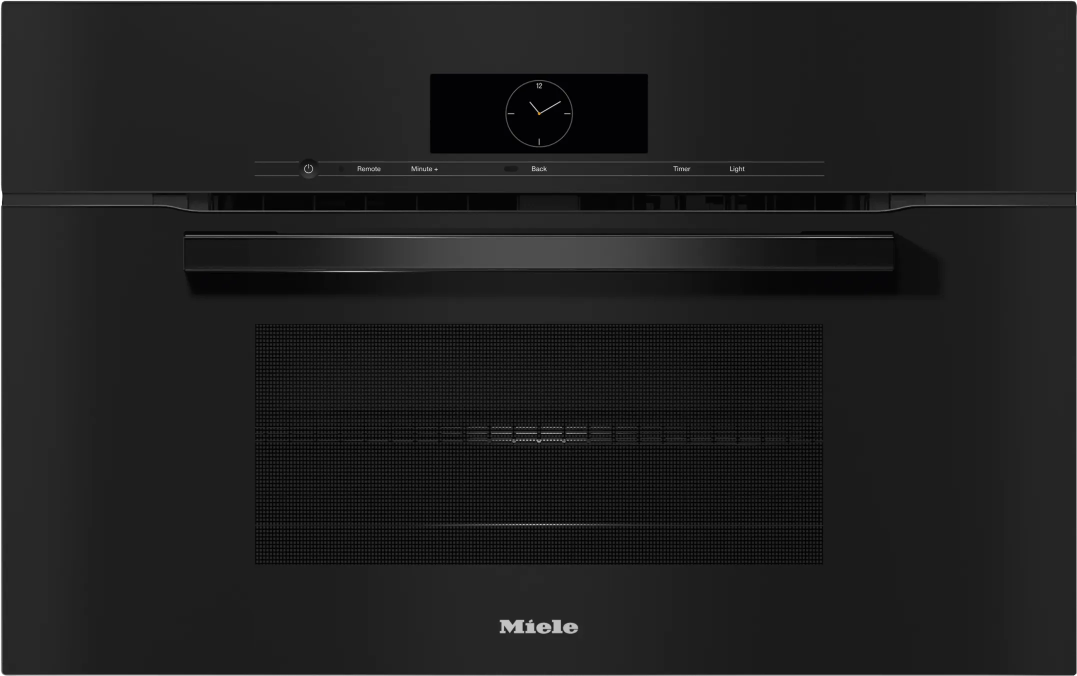 Miele H7870BM BLACK   30" Compact Speed Oven In A Perfectly Combinable Design With Automatic Programs And Roast Probe. Wall Ovens oven with smart temperature control
