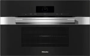 Miele H7870BM STAINLESS STEEL  30" Compact Speed Oven In A Perfectly Combinable Design With Automatic Programs And Roast Probe. Wall Ovens oven with smart temperature control