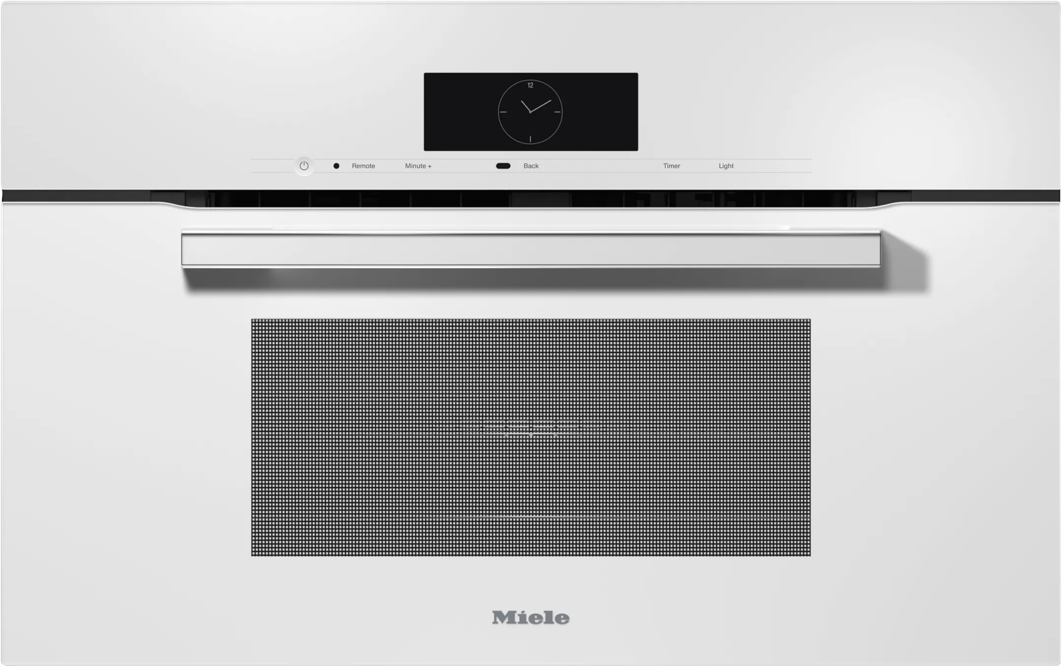 Miele H7870BM WHITE   30" Compact Speed Oven In A Perfectly Combinable Design With Automatic Programs And Roast Probe. Wall Ovens oven with smart temperature control