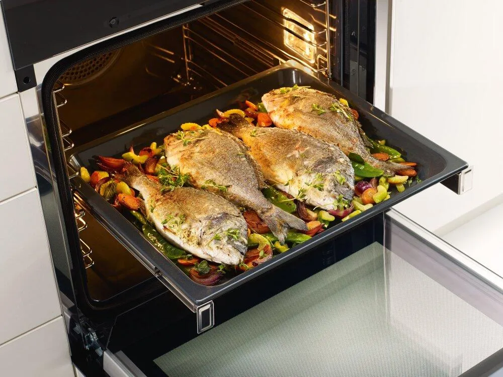 Miele HFC71 Hfc 71 - Original Miele Flexiclip Telescopic Runners With Perfectclean For Flexible, Customized Use Of Your Oven.