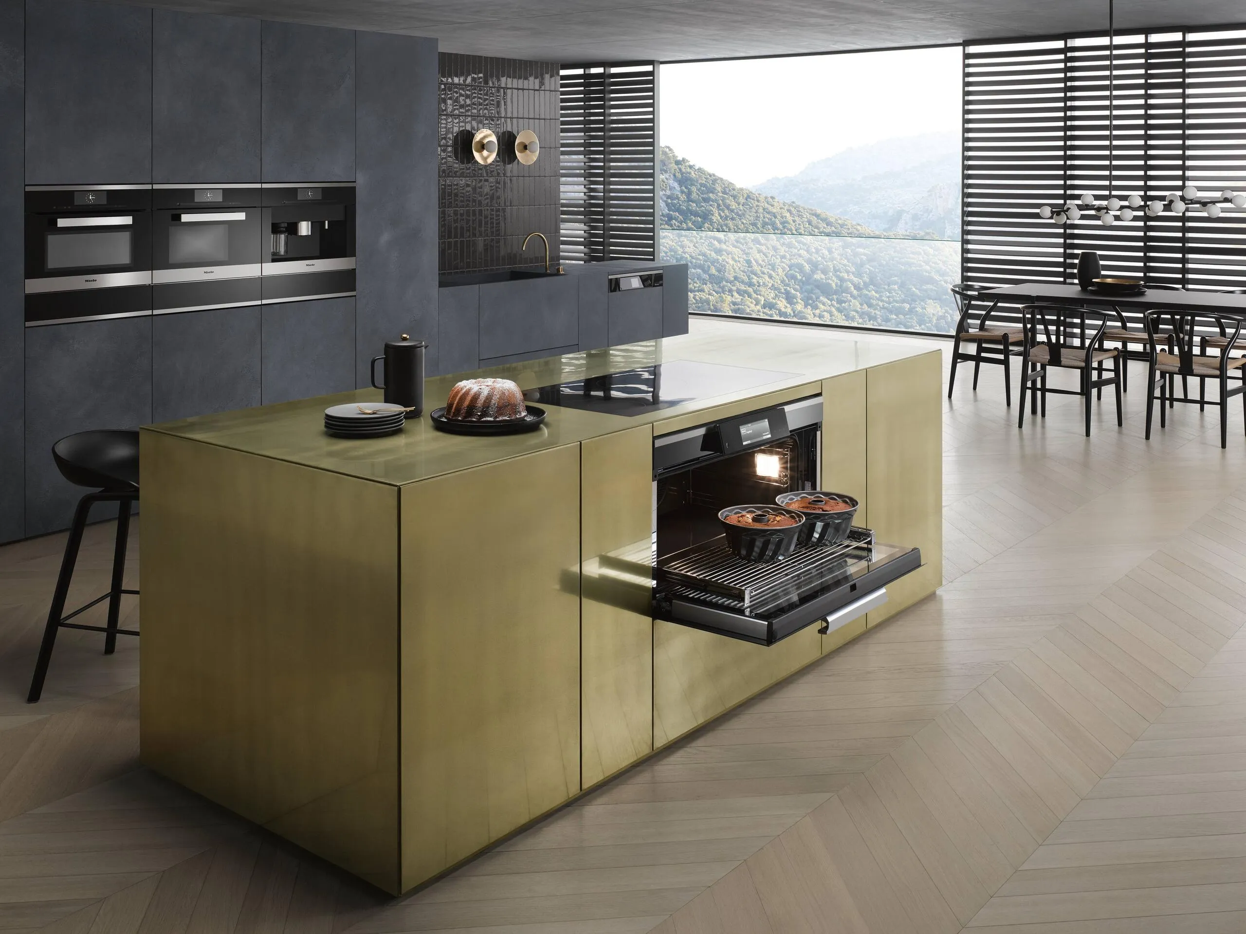 Miele HFC92 Hfc 92 - Original Miele Self Clean Ready Flexiclip Telescopic Runners For Flexible, Customized Use Of Your Oven.