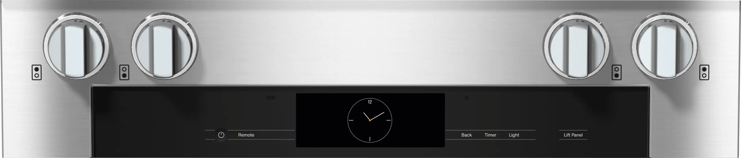 Miele HR19243LPDFCLEANTOUCHSTEEL Hr 1924-3 Lp Df - 30 Inch Range Dual Fuel Model With M Touch.
