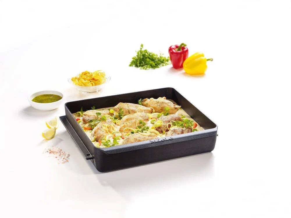 Miele HUB6235 Hub 62-35 - Induction Gourmet Casserole Dish For Frying, Braising And Gratinating.