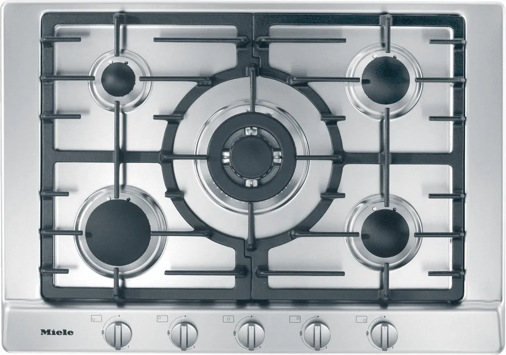 Miele KM2032G Km 2032 G - Gas Cooktop With 5 Burners For Particularly Versatile Cooking Convenience. Cooktops 5 burner cooktops sale