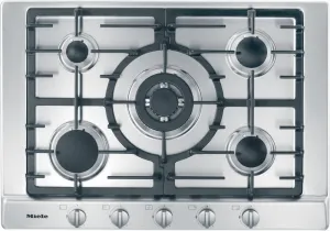 Miele KM2032G Km 2032 G - Gas Cooktop With 5 Burners For Particularly Versatile Cooking Convenience. Cooktops 5 burner cooktops sale