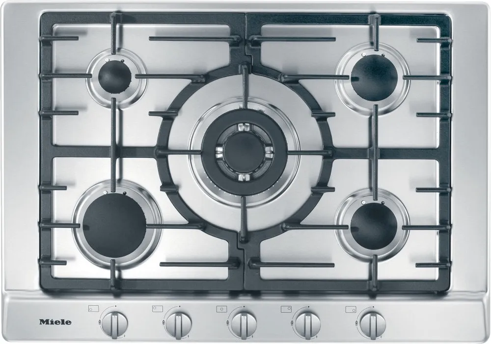 Miele KM2032GSTAINLESSSTEEL Km 2032 G - Gas Cooktop With 5 Burners For Particularly Versatile Cooking Convenience. Gas 4 burner gas range for kitchen