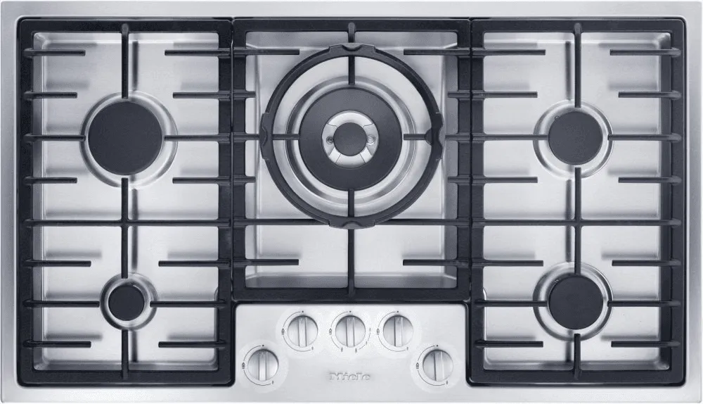 Miele KM2355G Km 2355 G - Gas Cooktop In Maximum Width For The Best Possible Cooking And User Convenience. Gas natural gas range with griddle