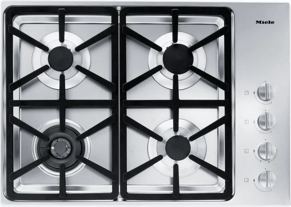 Miele KM3464G Km 3464 G - Gas Cooktop With A Dual Wok Burner For Particularly Wide Ranging Burner Capacity. Cooktops 5 burner cooktops sale
