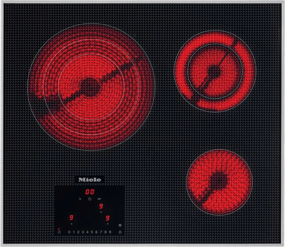 Miele KM5820240V Km 5820 240V - Electric Cooktop With 3 Cooking Zones For Maximum Convenience At An Attractive Entry Level Price. Cooktops 5 burner cooktops sale