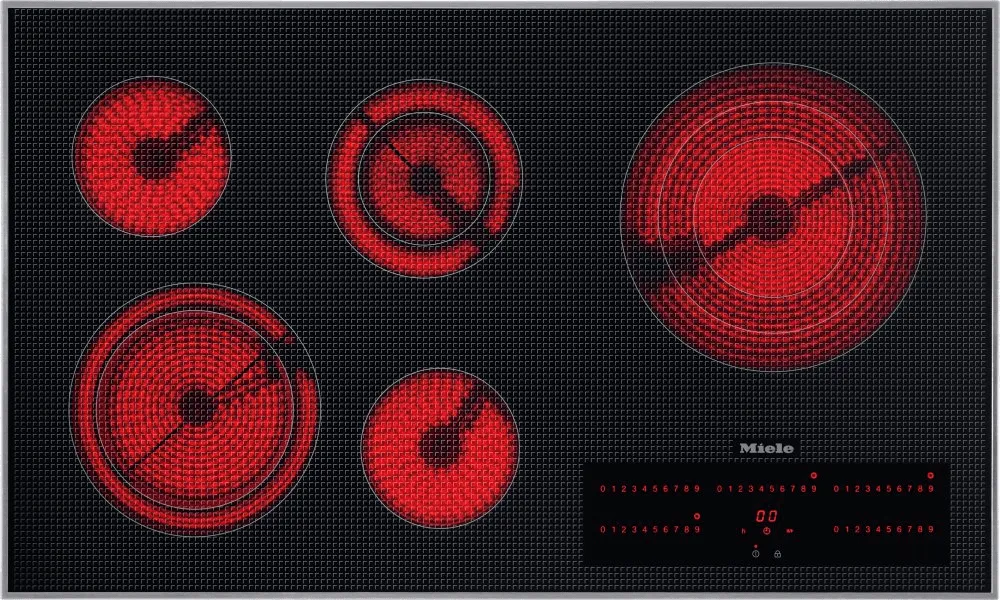 Miele KM5860240V Km 5860 240V - Electric Cooktop With Direct Selection Plus Including Timer For Maximum User Convenience. Electric electric stove with convection oven