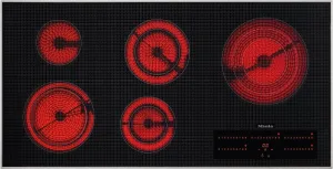 Miele KM5880208V Km 5880 208V Electric Cooktop In Maximum Width For The Best Possible Cooking And User Convenience. Electric electric stove with convection oven