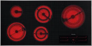 Miele KM5880240V Km 5880 240V - Electric Cooktop In Maximum Width For The Best Possible Cooking And User Convenience. Electric electric stove with convection oven