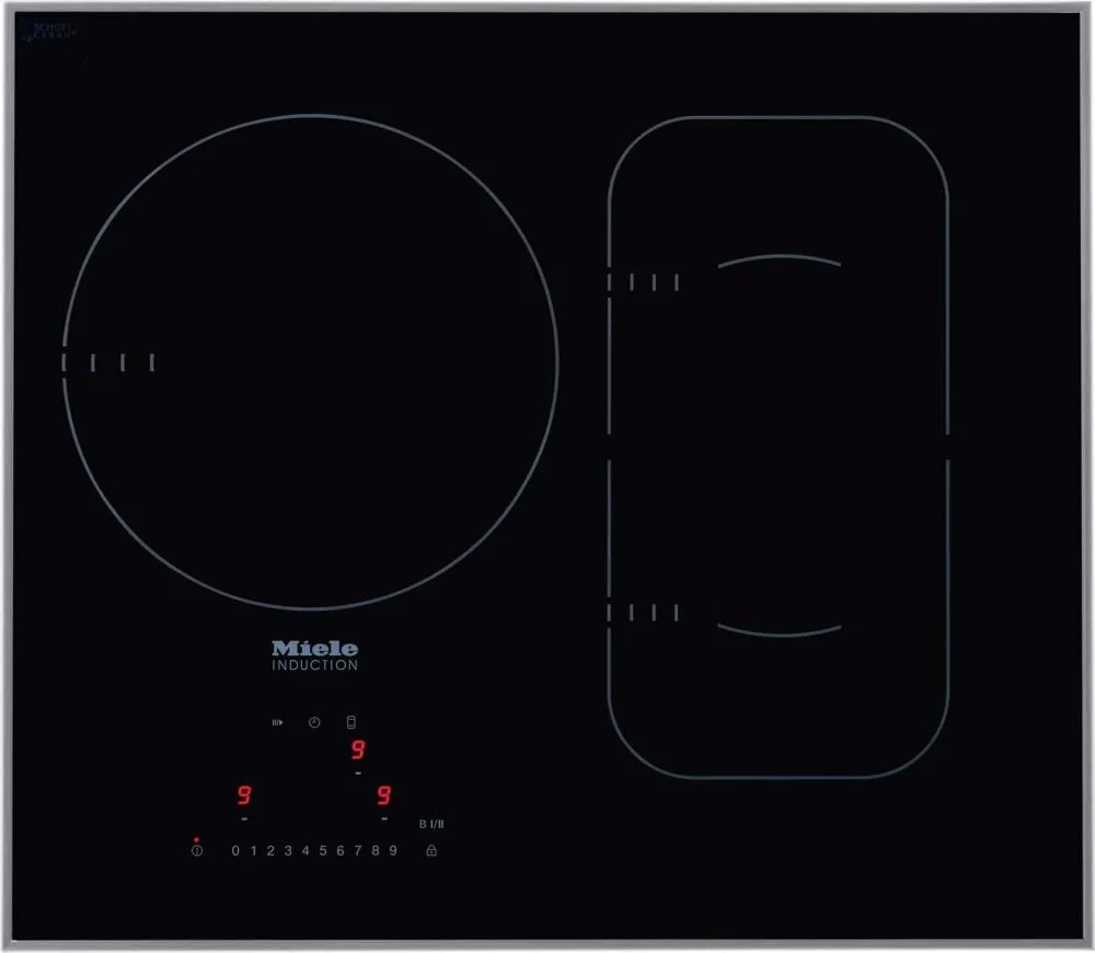 Miele KM6320 Km 6320 - Induction Cooktop With Powerflex Cooking Area For Maximum Versatility And Performance. Induction portable induction cooktop double burner
