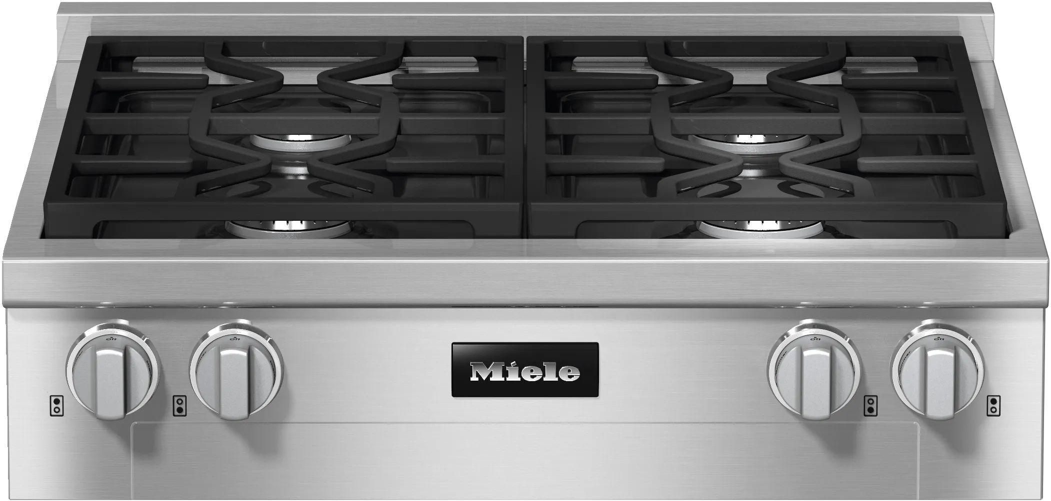 Miele KMR11243GEDSTCLSTCLEANSTEEL Kmr 1124-3 G Edst/Clst - Rangetop Gas 4 burner gas range for kitchen