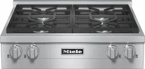 Miele KMR1124G Kmr 1124 G Rangetop With 4 Burners For Professional Applications - Natural Gas Gas 4 burner gas range for kitchen