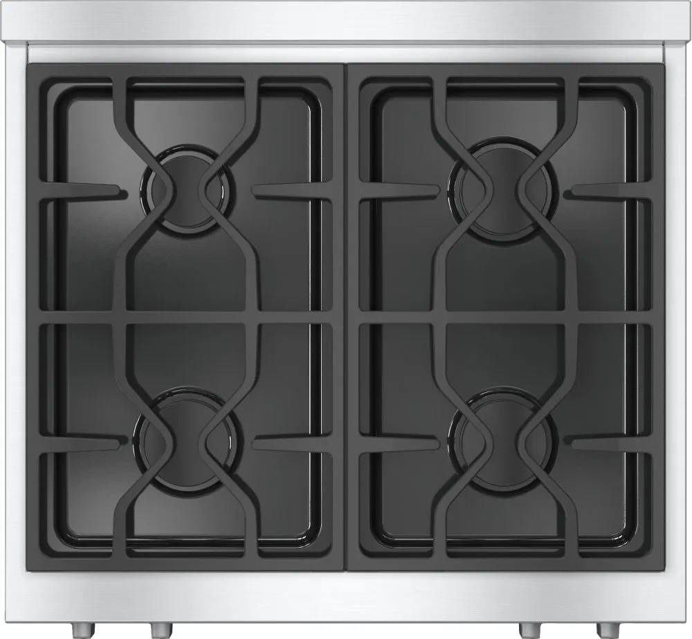Miele KMR1124GCLEANSTEEL Kmr 1124 G - Rangetop With 4 Burners For Professional Applications Gas 4 burner gas range for kitchen