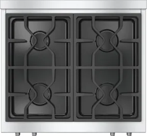Miele KMR1124GCLEANSTEEL Kmr 1124 G - Rangetop With 4 Burners For Professional Applications Gas 4 burner gas range for kitchen