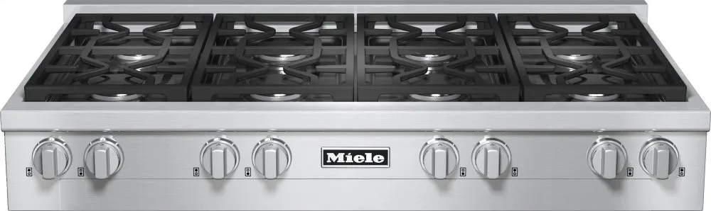 Miele KMR13541LPCLEANSTEEL Kmr 1354-1 Lp - Rangetop With 8 Burners For Professional Applications Gas 4 burner gas range for kitchen
