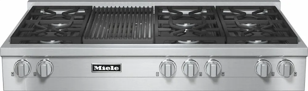 Miele KMR13551G Kmr 1355-1 G Rangetop With 6 Burners And Grill For Versatility And Performance - Natural Gas Gas 4 burner gas range for kitchen