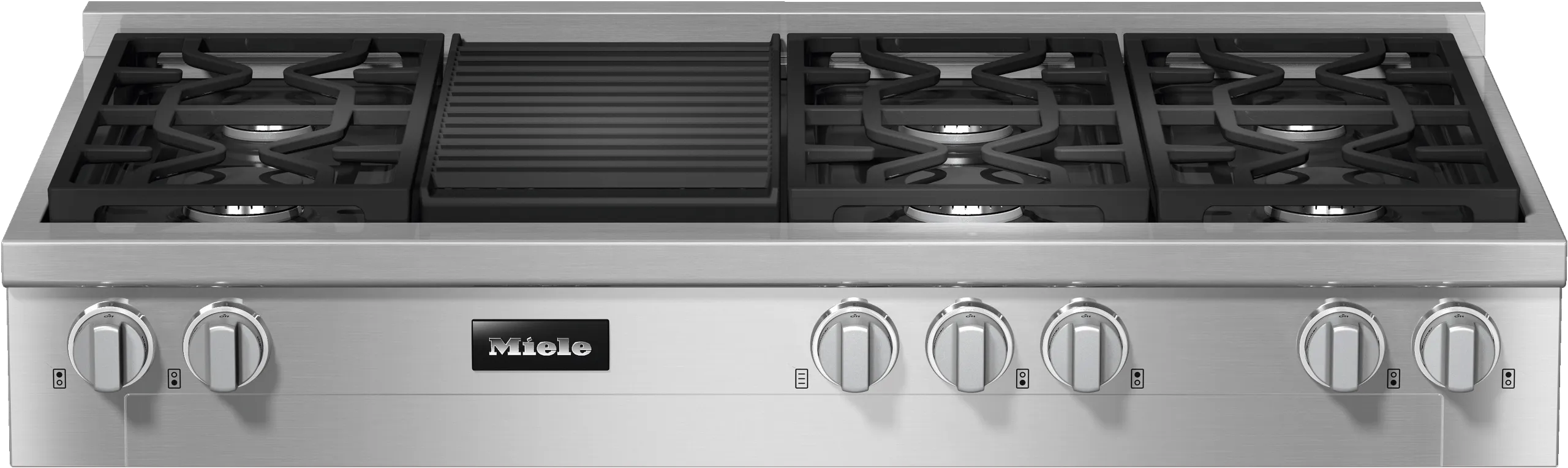 Miele KMR13553GGREDSTCLSTCLEANSTEEL Kmr 1355-3 G Gr Edst/Clst - Rangetop Gas 4 burner gas range for kitchen