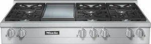 Miele KMR13561LP Kmr 1356-1 G Rangetop With 6 Burners And Griddle For Versatility And Performance - Liquid Propane Cooktops 5 burner cooktops sale