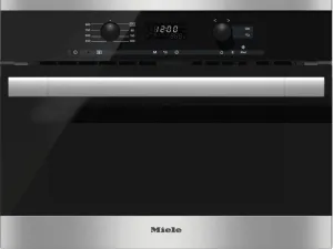 Miele M6160TCCLEANTOUCHSTEEL M 6160 Tc - Built-In Microwave Oven With Controls Along The Top For Optimal Combination Possibilities. Microwave Ovens smart sensor microwave oven
