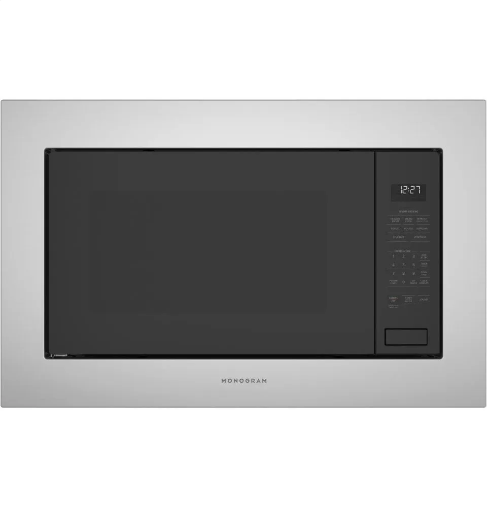 Monogram ZEB1227SLSS Monogram 2.2 Cu. Ft. Built-In Microwave Oven Microwave Ovens large capacity kitchen microwave