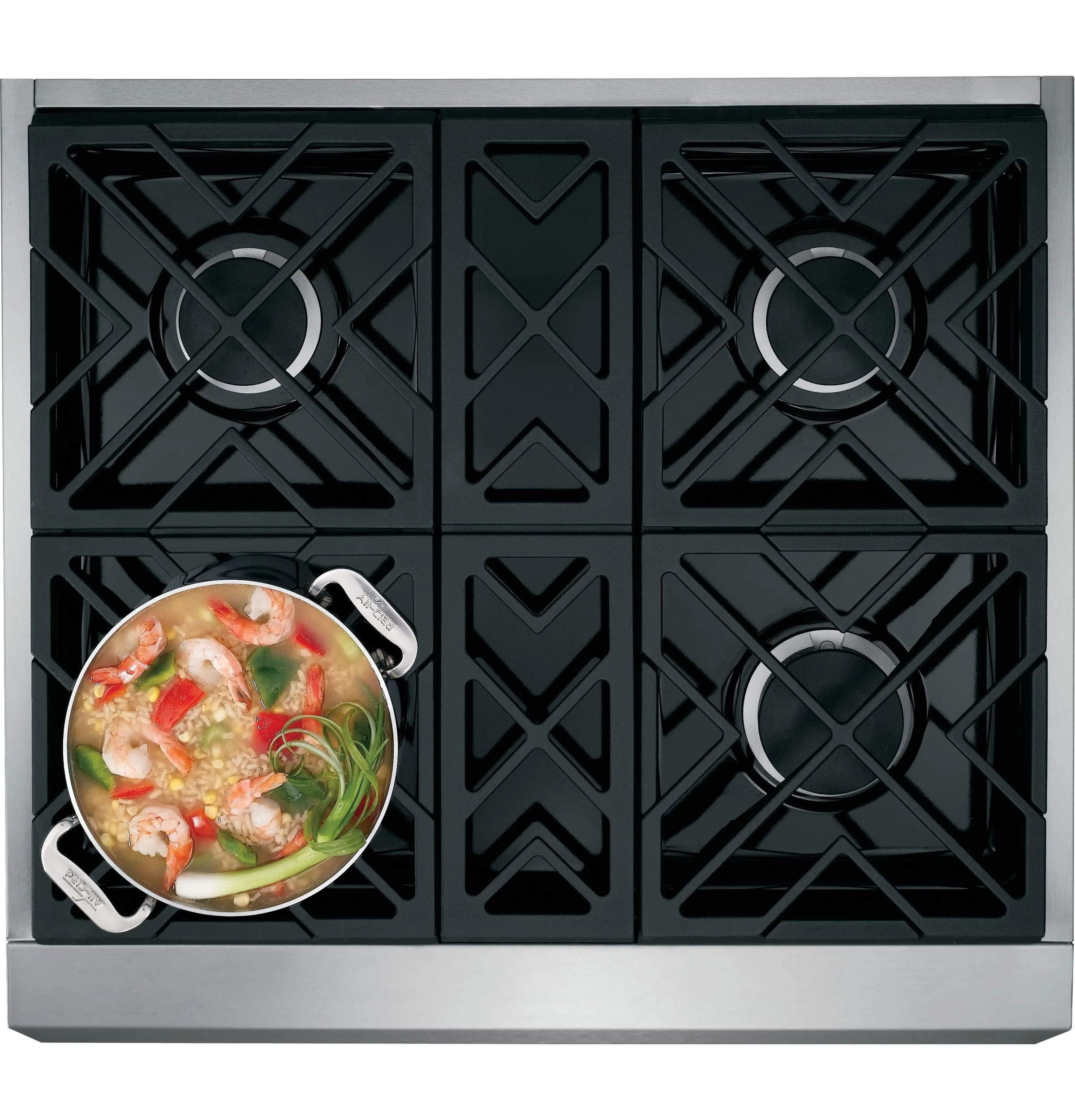 Monogram ZGP304LRSS Monogram 30" All Gas Professional Range With 4 Burners (Liquid Propane)