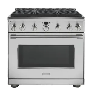 Monogram ZGP366NNSS Monogram 36" All Gas Professional Range With 6 Burners (Natural Gas) Professional Ranges commercial oven for home kitchen