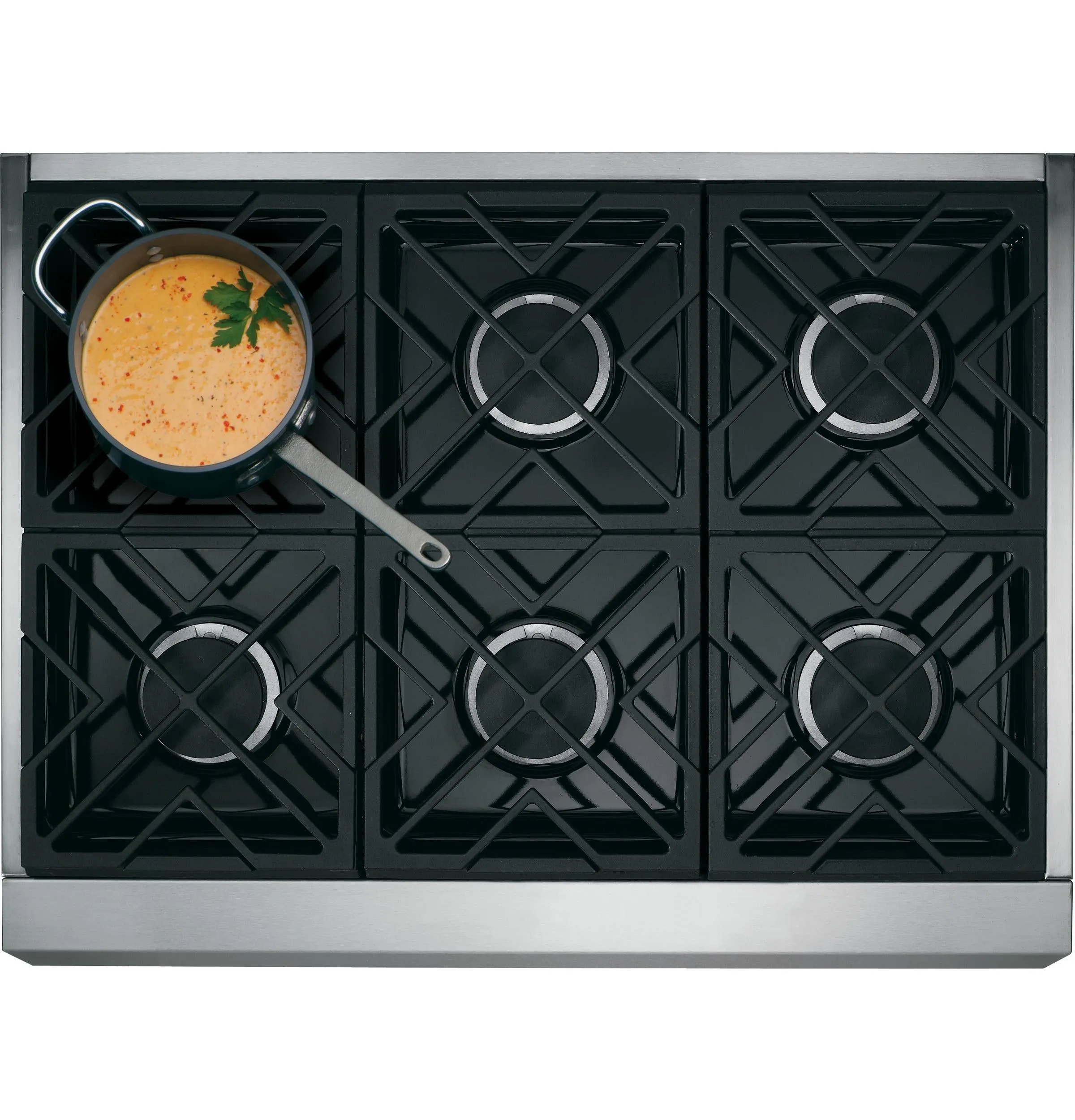 Monogram ZGU366NPSS Monogram 36" Professional Gas Rangetop With 6 Burners (Natural Gas)
