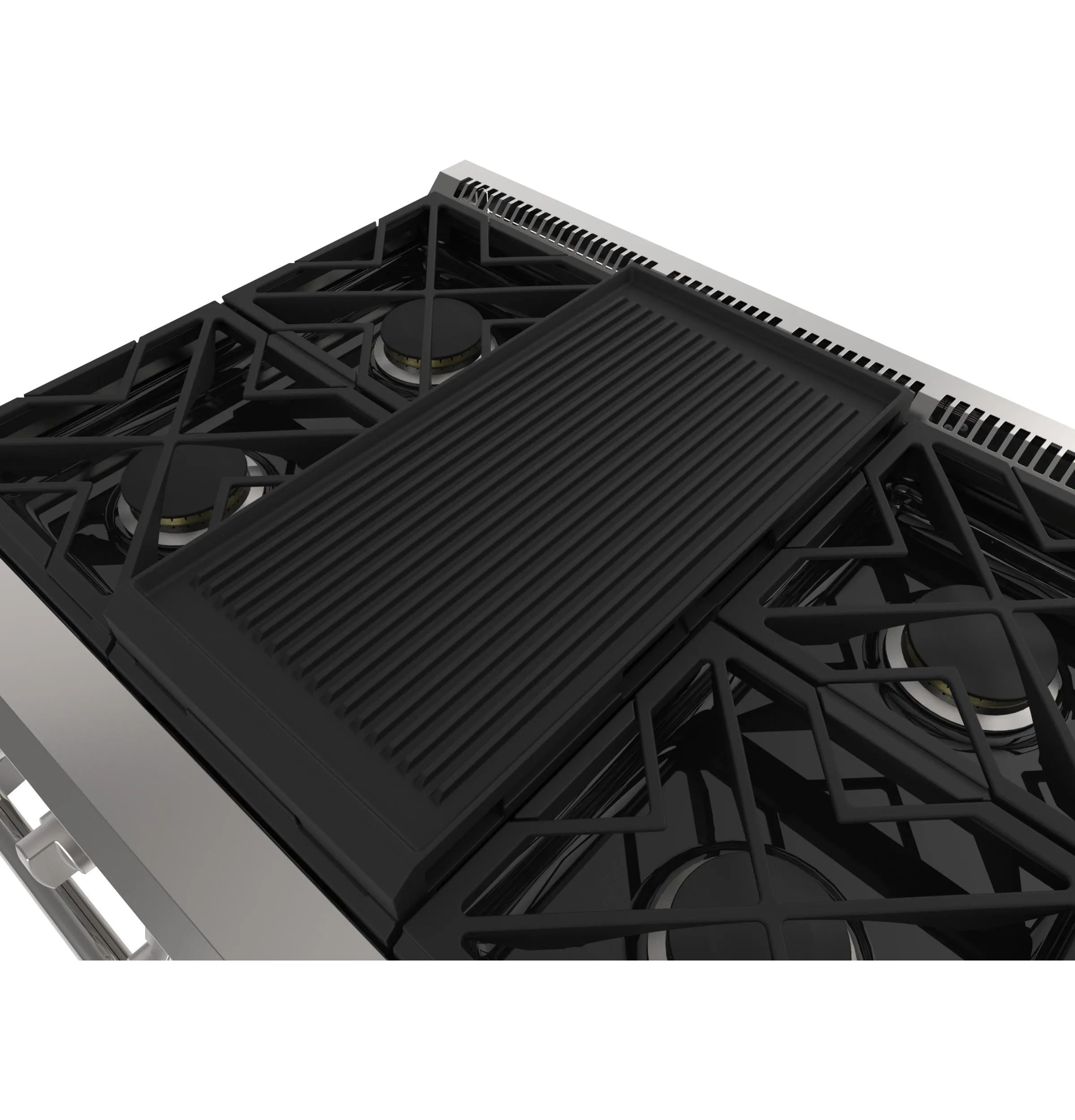 Monogram ZGU486NDPSS Monogram 48" Professional Gas Rangetop With 6 Burners And Griddle (Natural Gas)