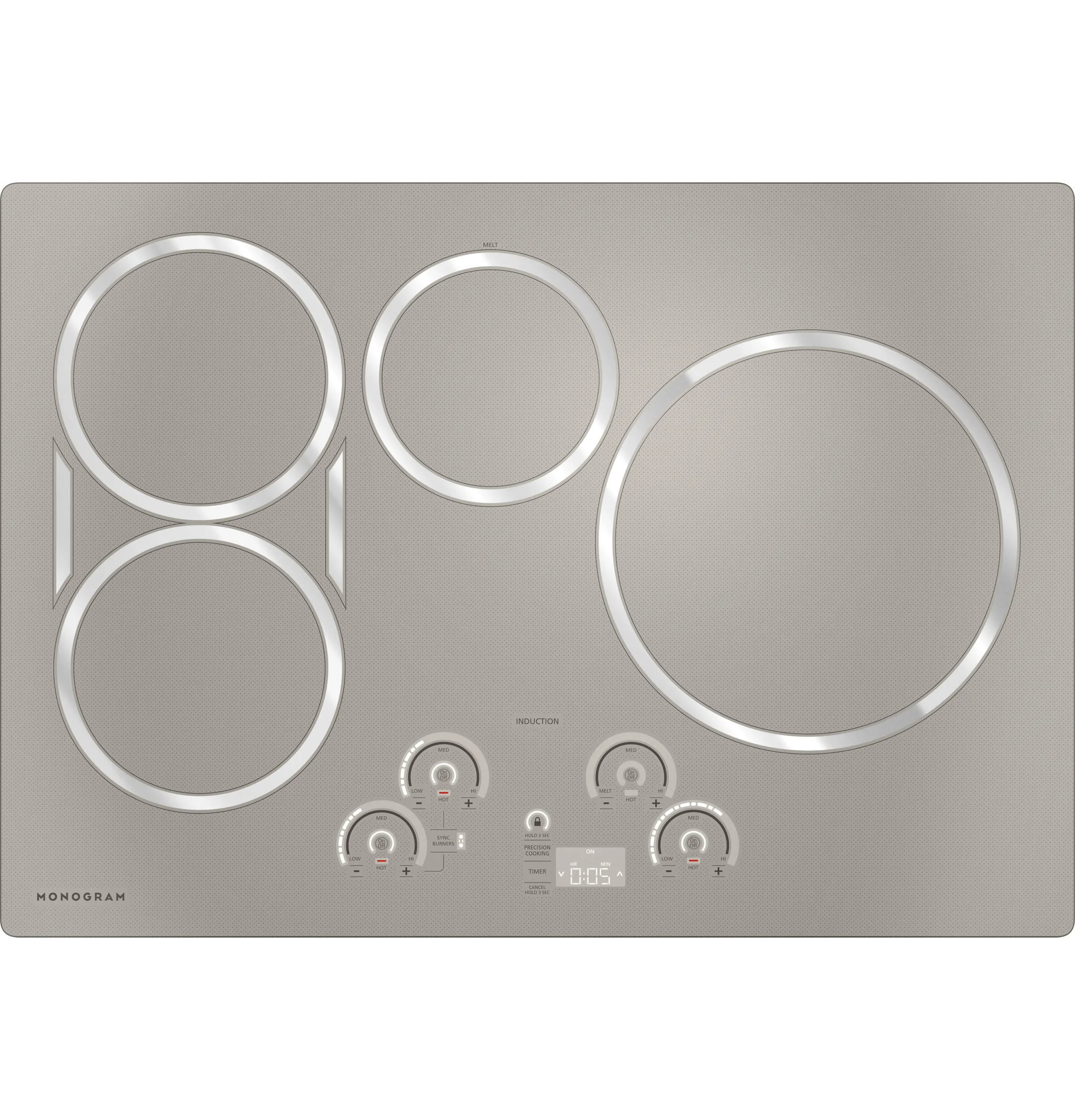 Monogram ZHU30RSPSS Monogram 30" Induction Cooktop