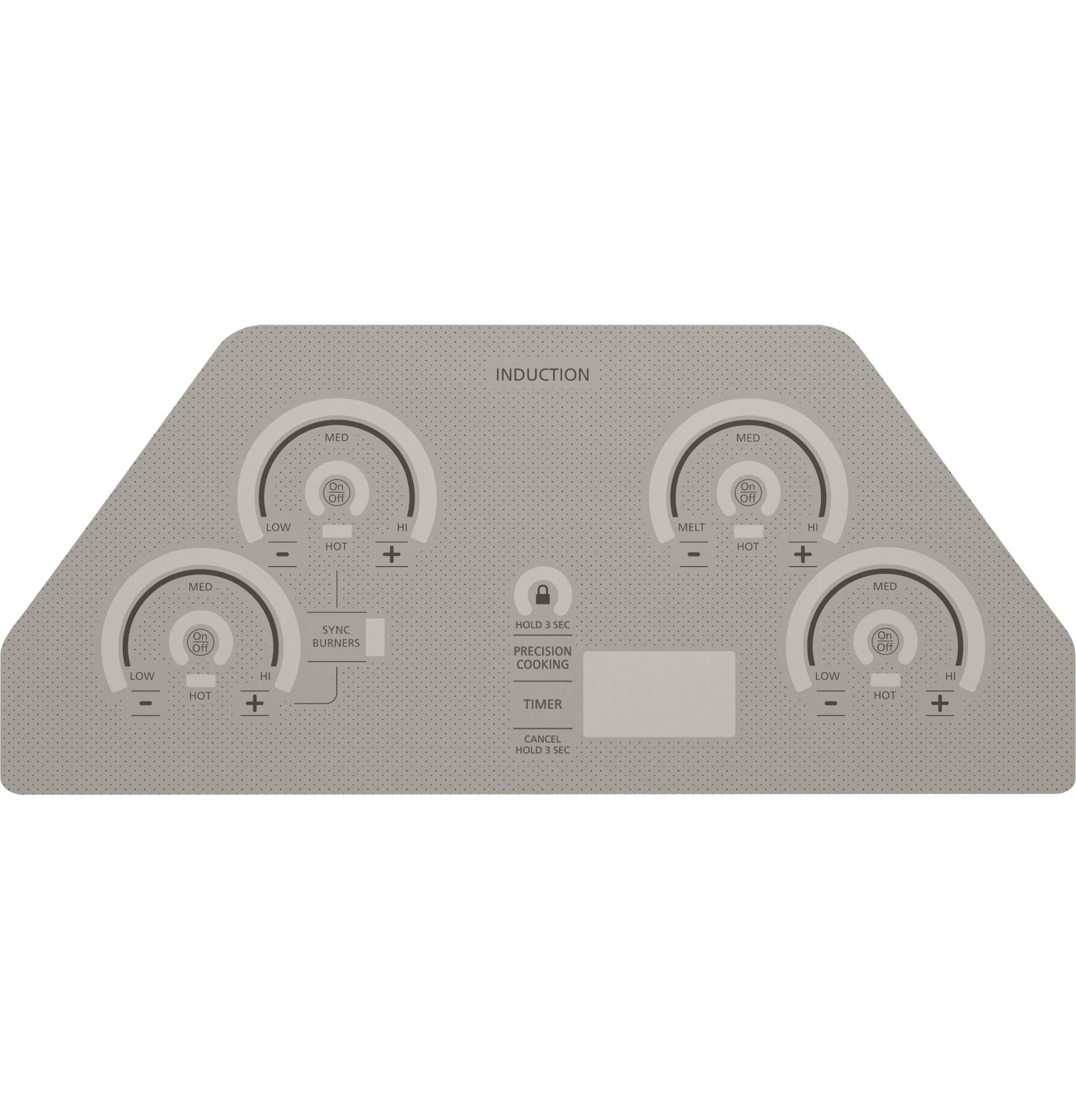 Monogram ZHU30RSPSS Monogram 30" Induction Cooktop