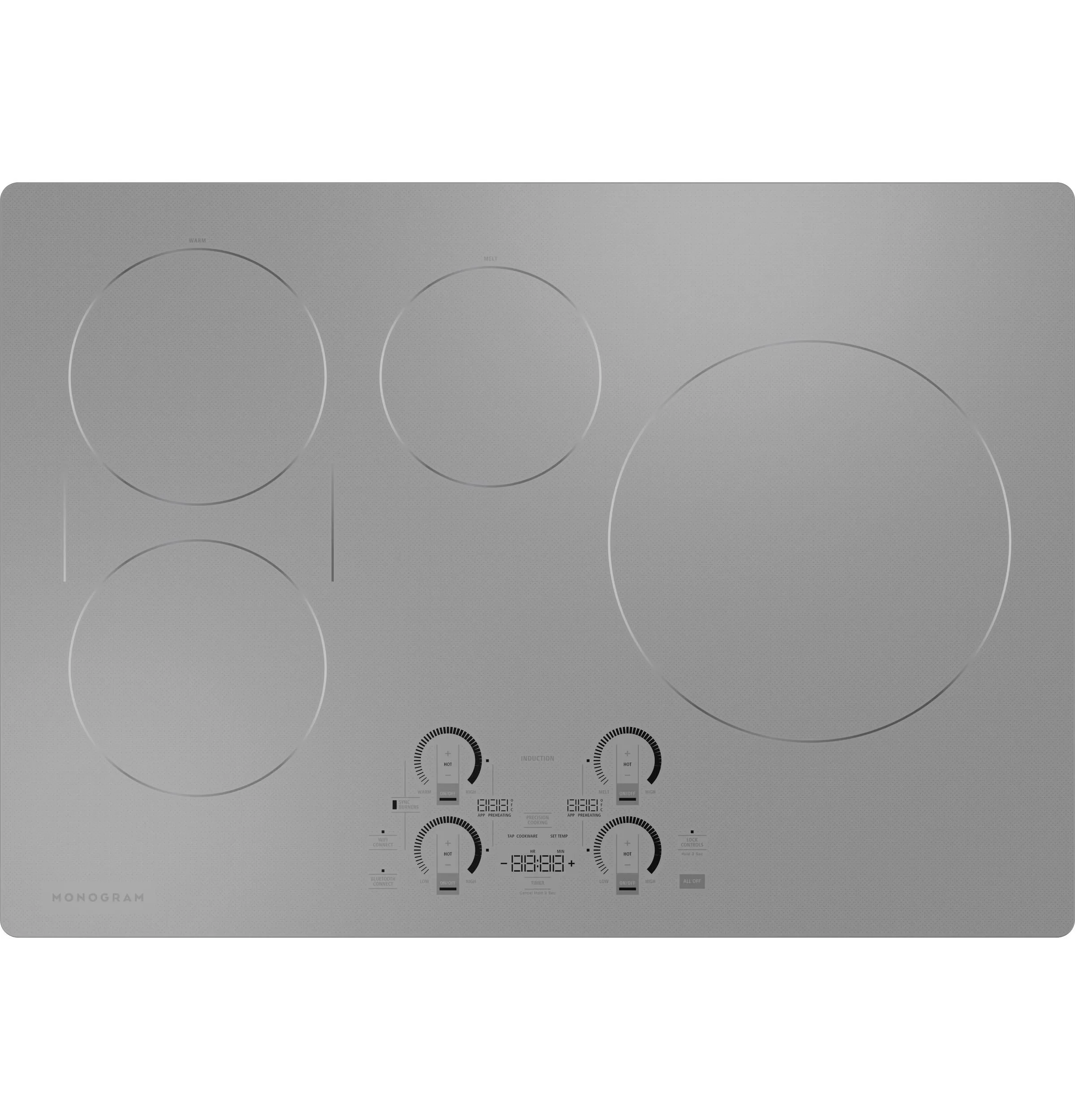 Monogram ZHU30RSTSS Monogram 30" Induction Cooktop Electric electric stove with convection oven