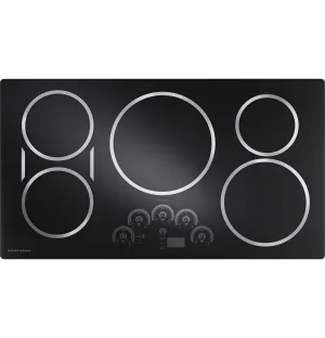 Monogram ZHU36RDPBB Monogram 36" Induction Cooktop Electric electric stove with convection oven