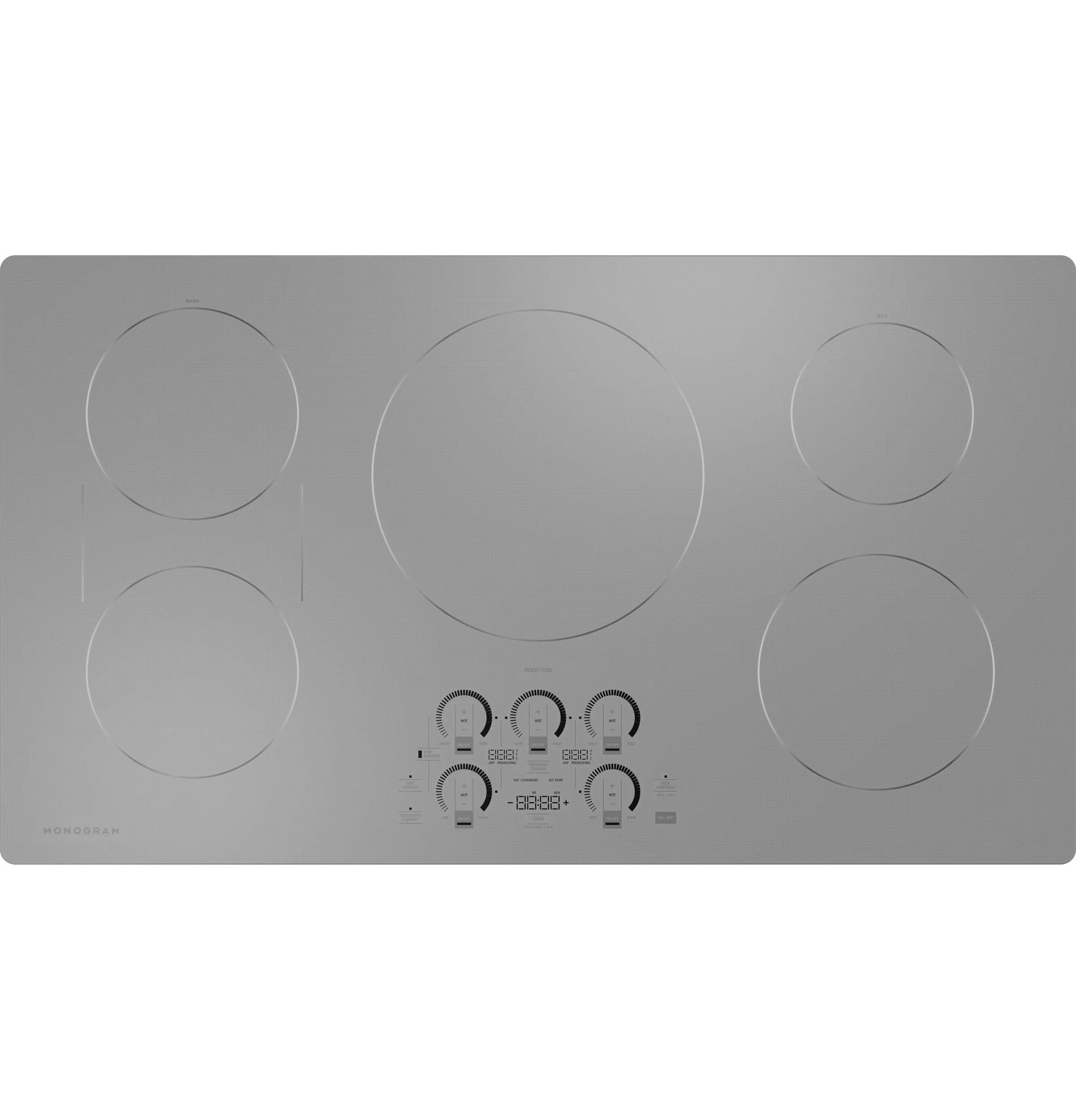 Monogram ZHU36RSTSS Monogram 36" Induction Cooktop Electric electric stove with convection oven