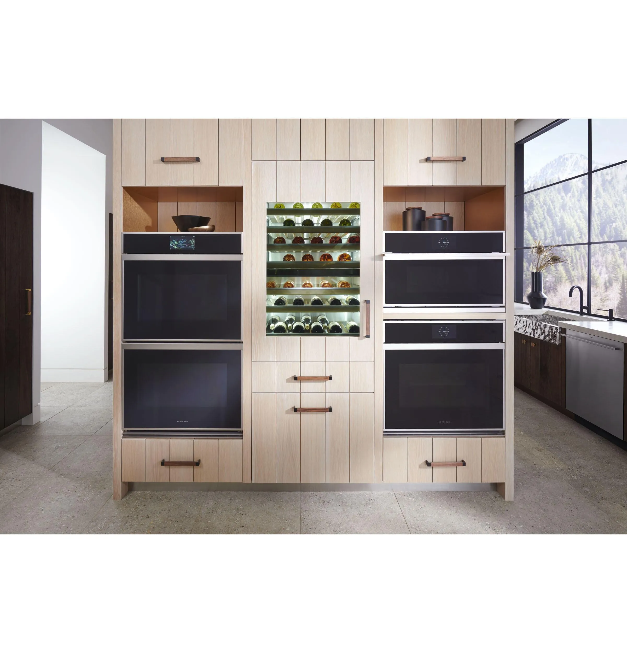 Monogram ZSB9231VSS Monogram 30" Minimalist Five-In-One Wall Oven With 240V Advantium Technology
