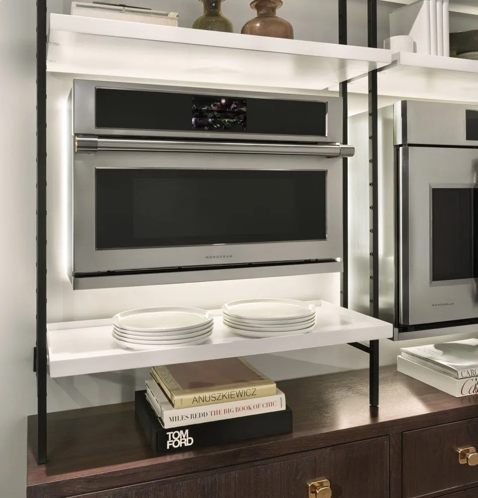 Monogram ZSB9232NSS Monogram 30" Smart Five In One Wall Oven With 240V Advantium Technology