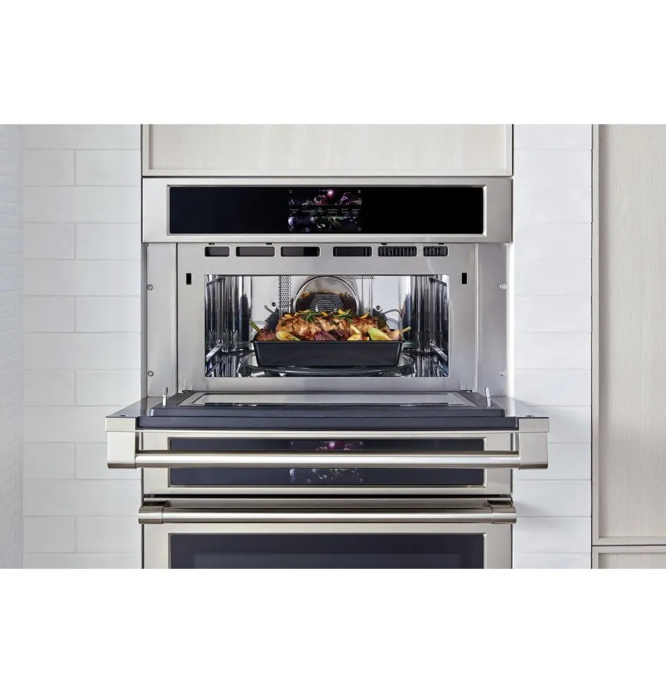 Monogram ZSB9232NSS Monogram 30" Smart Five In One Wall Oven With 240V Advantium Technology