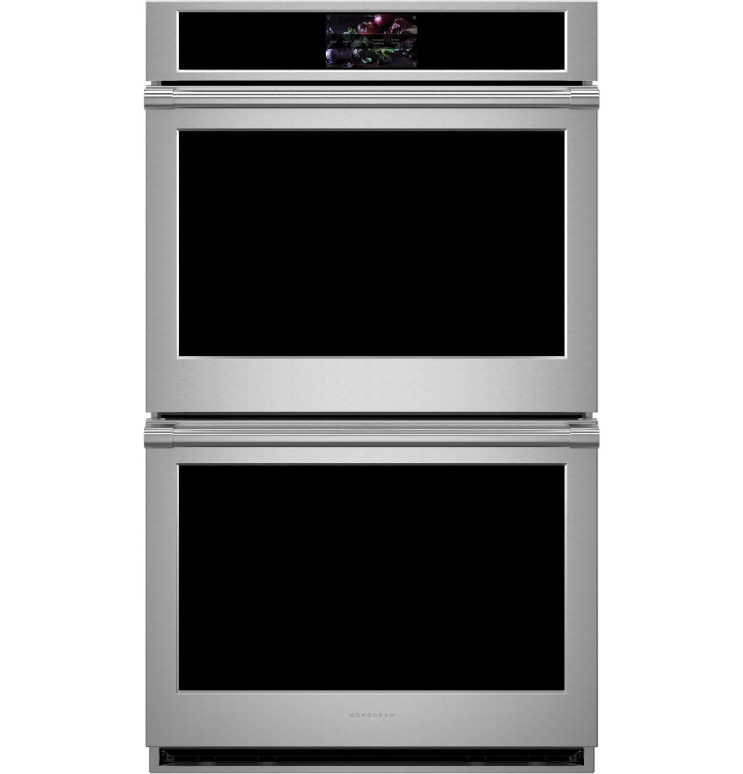 Monogram ZTDX1DPSNSS Monogram 30" Smart Electric Convection Double Wall Oven Statement Collection Double Wall Ovens built-in double oven 30 inch