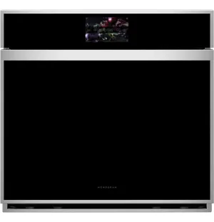 Monogram ZTSX1DSSNSS Monogram 30" Smart Electric Convection Single Wall Oven Minimalist Collection Single Wall Ovens electric wall oven with convection