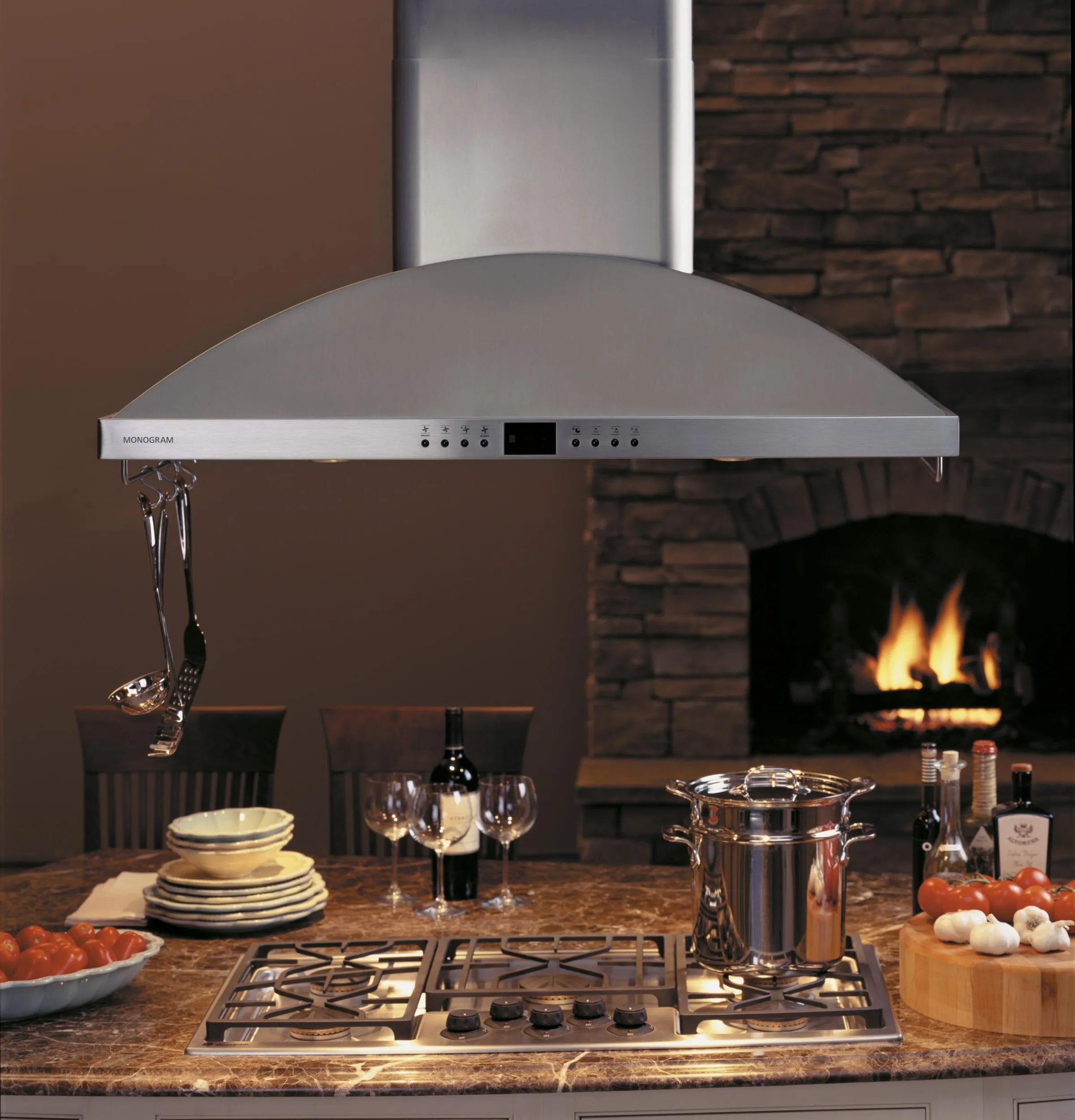 Monogram ZV1050SFSS Monogram 42" High Performance Island Hood