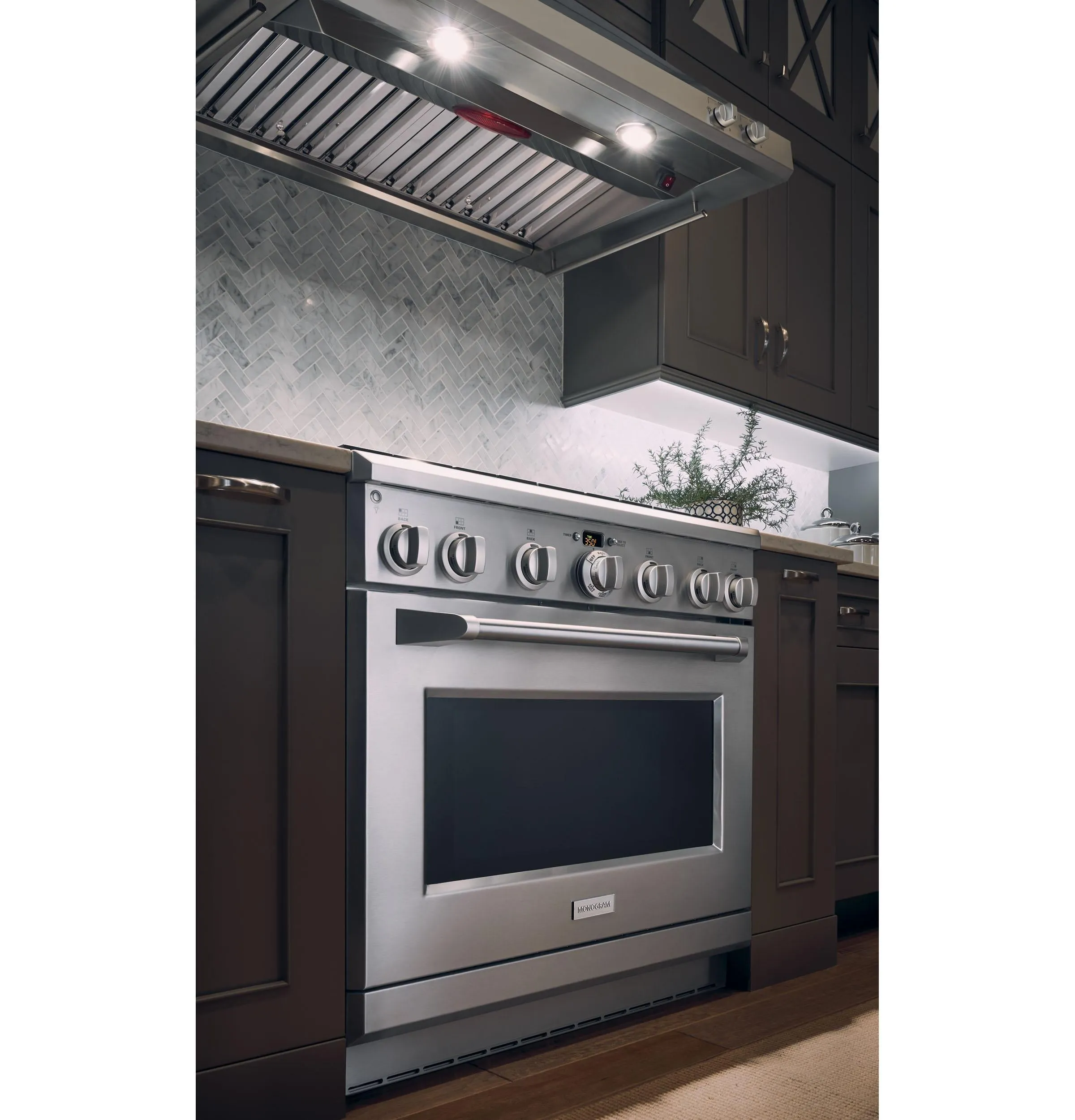 Monogram ZV36SSJSS Monogram 36" Stainless Steel Professional Hood