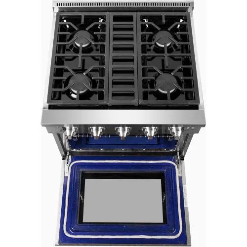 Nxr Ranges AKD3001 30-In. Culinary Series Professional Style Gas And Electric Dual Fuel Range, Stainless Steel