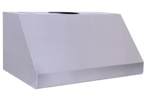Prestige America PLBN48240 Pl Bull Nose Hood Professional Hoods high-end range hoods for chefs