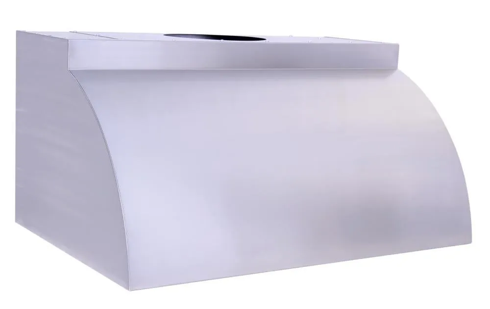 Prestige America PLCV42240 Concave Hood Professional Hoods high-end range hoods for chefs