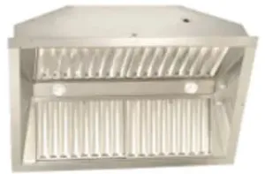 Prestige America UIBTF46NB 46" Prestige Tf Style Insert Ventilation Range Hoods high suction kitchen exhaust hood